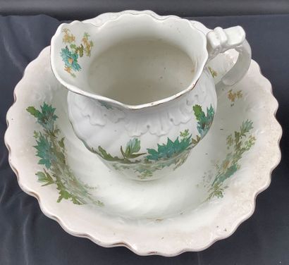Ensemble de service de toilette ancien en...