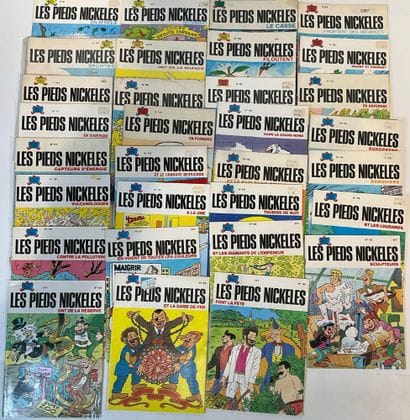 LES PIEDS NICKELÉS , éditions Hachette, 31...