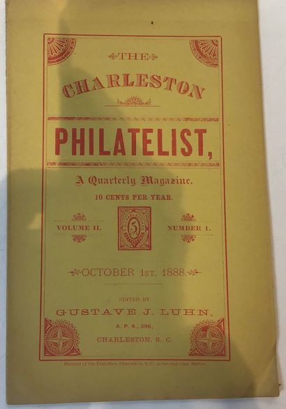 6 Revues U.S.A. “ Charleston Philatelist...