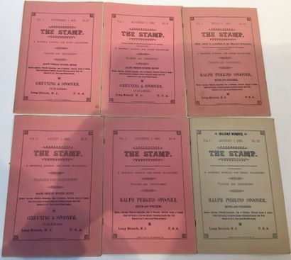12 Revues U.S.A. “ New York Stamp 1892-1893”....