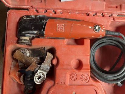 Multitool de marque Fein, fonctionnel.
