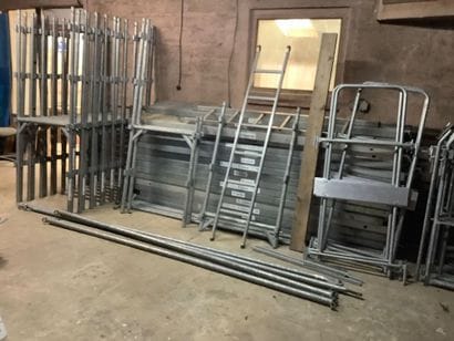 Échafaudage complet COMABI pour 180 m2 modèle...