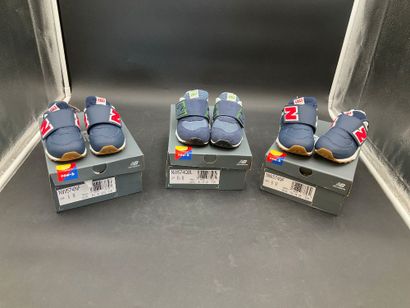 Lot de 3 paires de NEW BALANCE 574 ,pointure...
