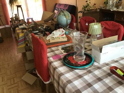 Vente en un lot du mobilier d'une maison...