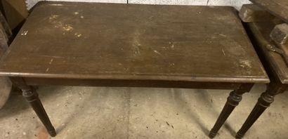 Paire de console d’applique en chêne et en...