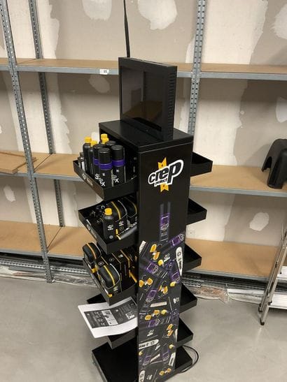 Présentoir CREP Protect et 38 produits neufs,...