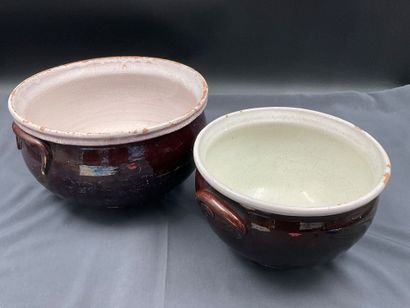 Manette de céramiques et porcelaine dont...