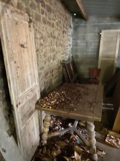 Lot de mobilier divers dt anciens avec buffet...