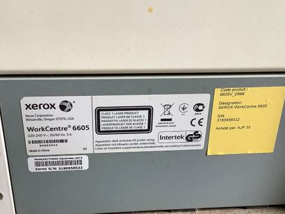 Imprimante couleur XEROX WORK Centre 6605...
