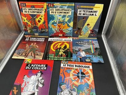 Les Aventures de Blake et Mortimer, 8 BD...