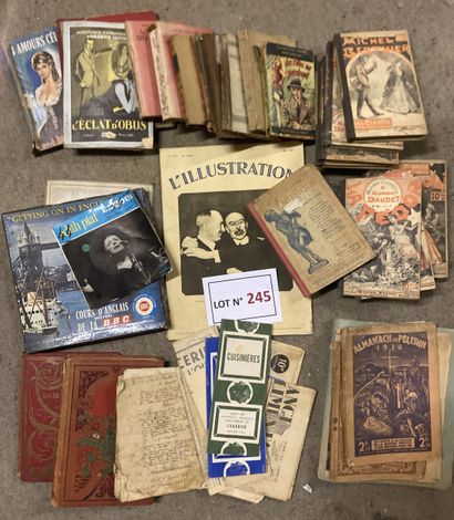 Bon lot de livres de toutes époques dt anciens...