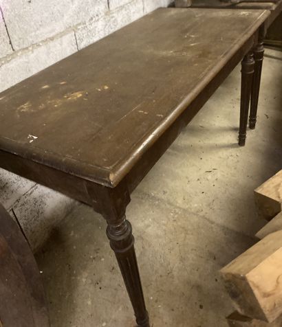 Paire de console d’applique en chêne et en...