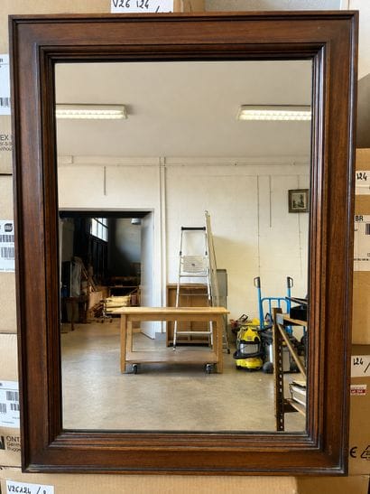 Miroir encadrement en bois dimensions 56...