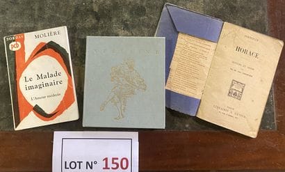 Lot de 3 petits livrets dt de théâtre, en...