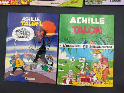 Achille TALON, 11 BD, Éditions DARGAUD, bon...