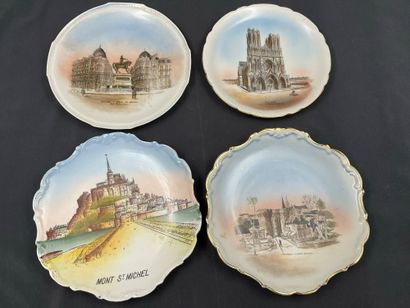 Manette de 18 assiettes dont 8 sur le thème...