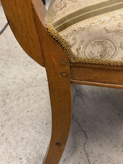 Paire de fauteuils, style directoire, début...
