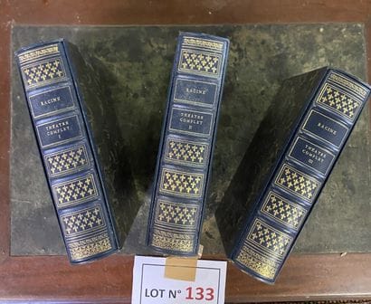 Racine: Théâtre complet en 3 Volumes reliés,...