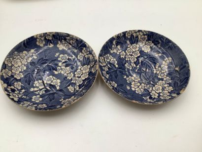 Manette vaisselle Anglaise:
- 2 soucoupes...