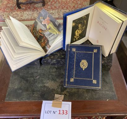 Racine: Théâtre complet en 3 Volumes reliés,...