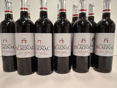 12 Bouteilles Haut Médoc Château Blagnac...