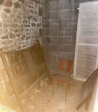 Lot de mobilier divers dt anciens avec buffet...