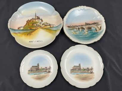 Manette de 18 assiettes dont 8 sur le thème...