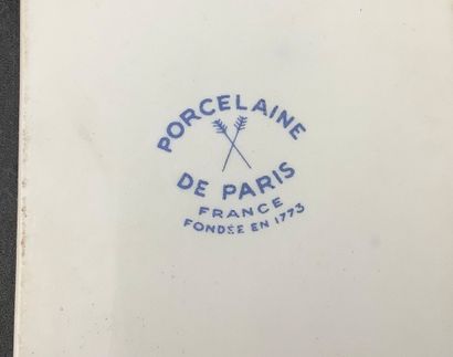 Regroupement de 10 plaques de propreté de...