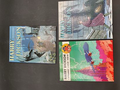 Harry Dickson, 7 BD, éditions DARGAUD pour...