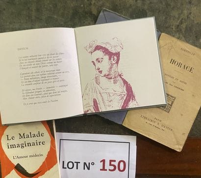 Lot de 3 petits livrets dt de théâtre, en...