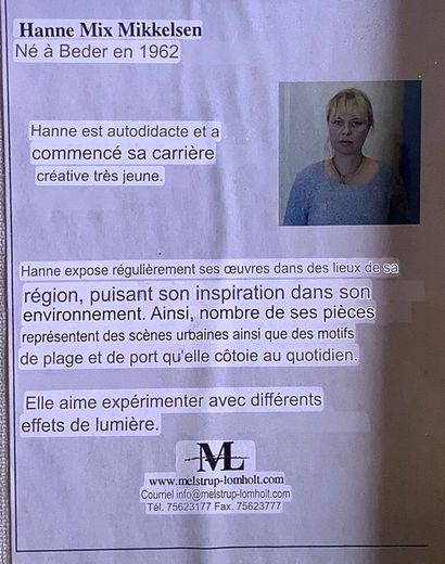 Hanne Mix Mikkelsen (né en 1962 à Horsens...