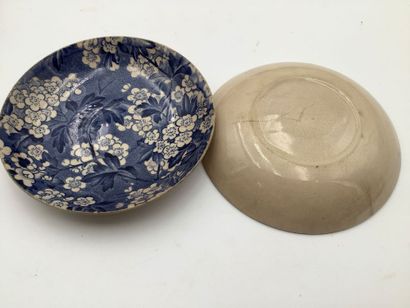 Manette vaisselle Anglaise:
- 2 soucoupes...