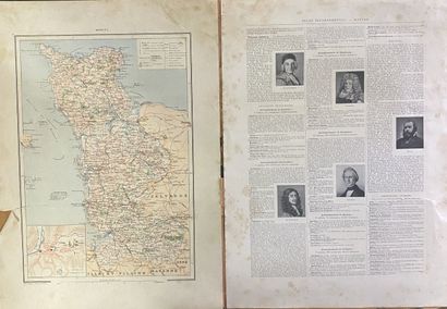 Lot: Reproduction de photo (49X32Ht) d’après...