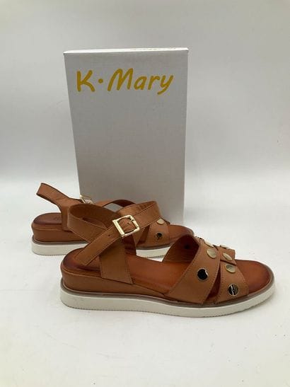 K-MARY, modèle Bafa , camel, paire de sandales,...