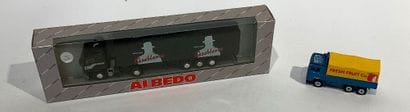 Lot de camions de marque MATCHBOX et autres....