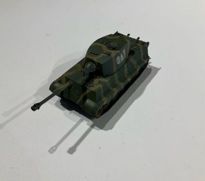 Lot de 6 tanks de l’armée allemande, de la...