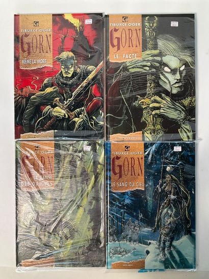 GORN, éditions grain de sable, 4bd.
Du T1...