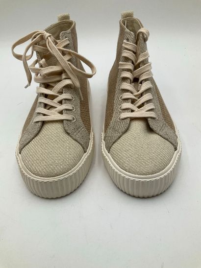 ARMISTICE, modèle Foxy Mid Lace Amande- camel,...