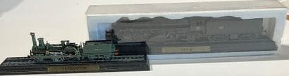 Lot de locomotives, une locomotive protégée...