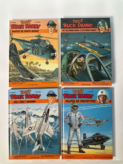 TOUT BUCK DANNY, éditions Dupuis, 14 bd.
T1...