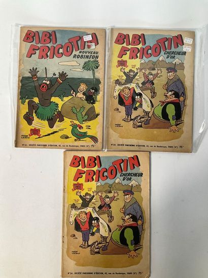 BIBI FRICOTIN, éditions Société parisienne...