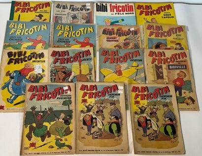 BIBI FRICOTIN, éditions Société parisienne...
