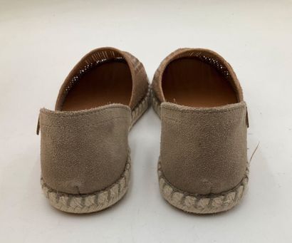 VERBENAS, modèle Carmen croute de cuir/ daim,...
