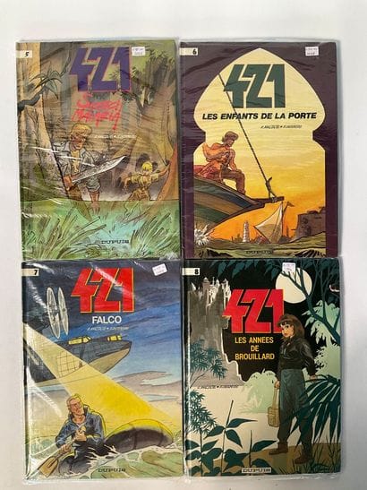 421, éditions Dupuis, 10 bd dont une souple.
Du...