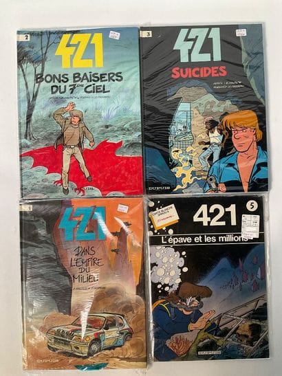 421, éditions Dupuis, 10 bd dont une souple.
Du...