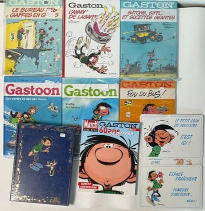 GASTON, Éditions Dupuis, Marsu productions,...