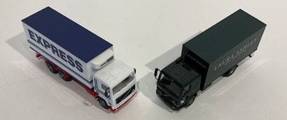 Lot de camions de marque MATCHBOX et autres....