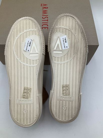 ARMISTICE, modèle Foxy Mid Lace Amande- camel,...