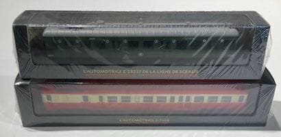 Lot de 17 wagons de marques AUTOMOTRICES...