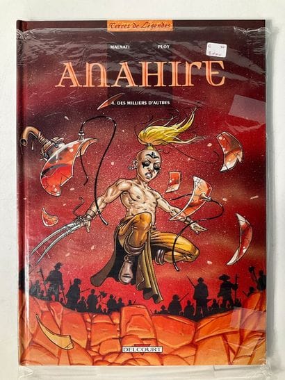 ANAHIRE, éditions Delcourt, 4bd.
Du T1 au...